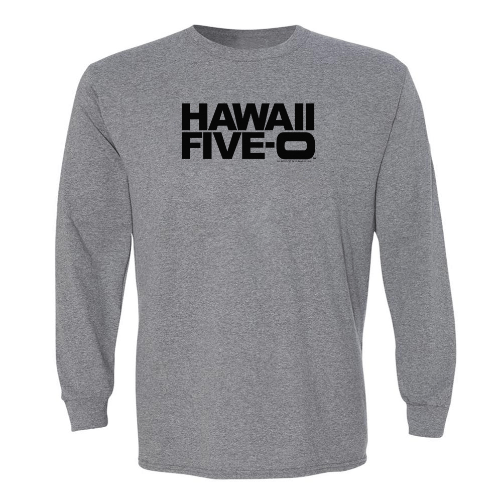 Hawaii Five - 0 Logo Adult Long Sleeve T - Shirt - Paramount Shop