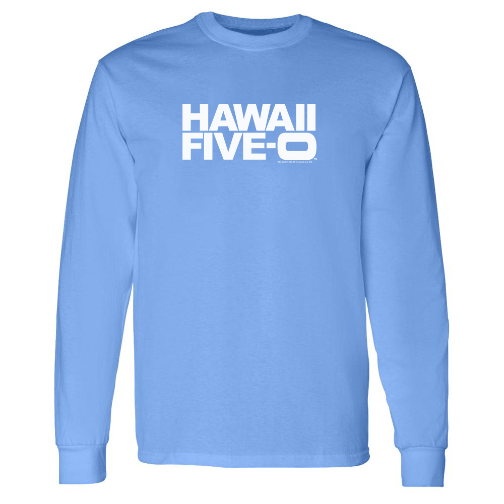 Hawaii Five - 0 Logo Adult Long Sleeve T - Shirt - Paramount Shop