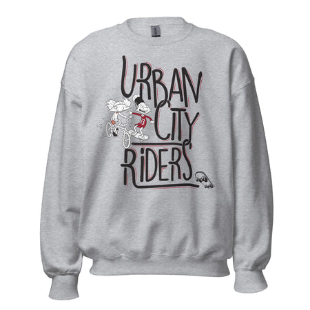 Hey Arnold! Urban City Riders Fleece Crewneck Sweatshirt - Paramount Shop