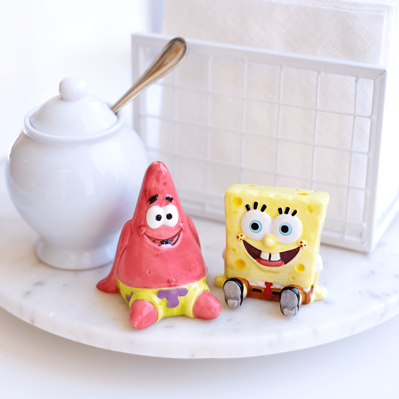 SpongeBob Schwammkopf und Patrick Salz- und Pfefferstreuer-Set