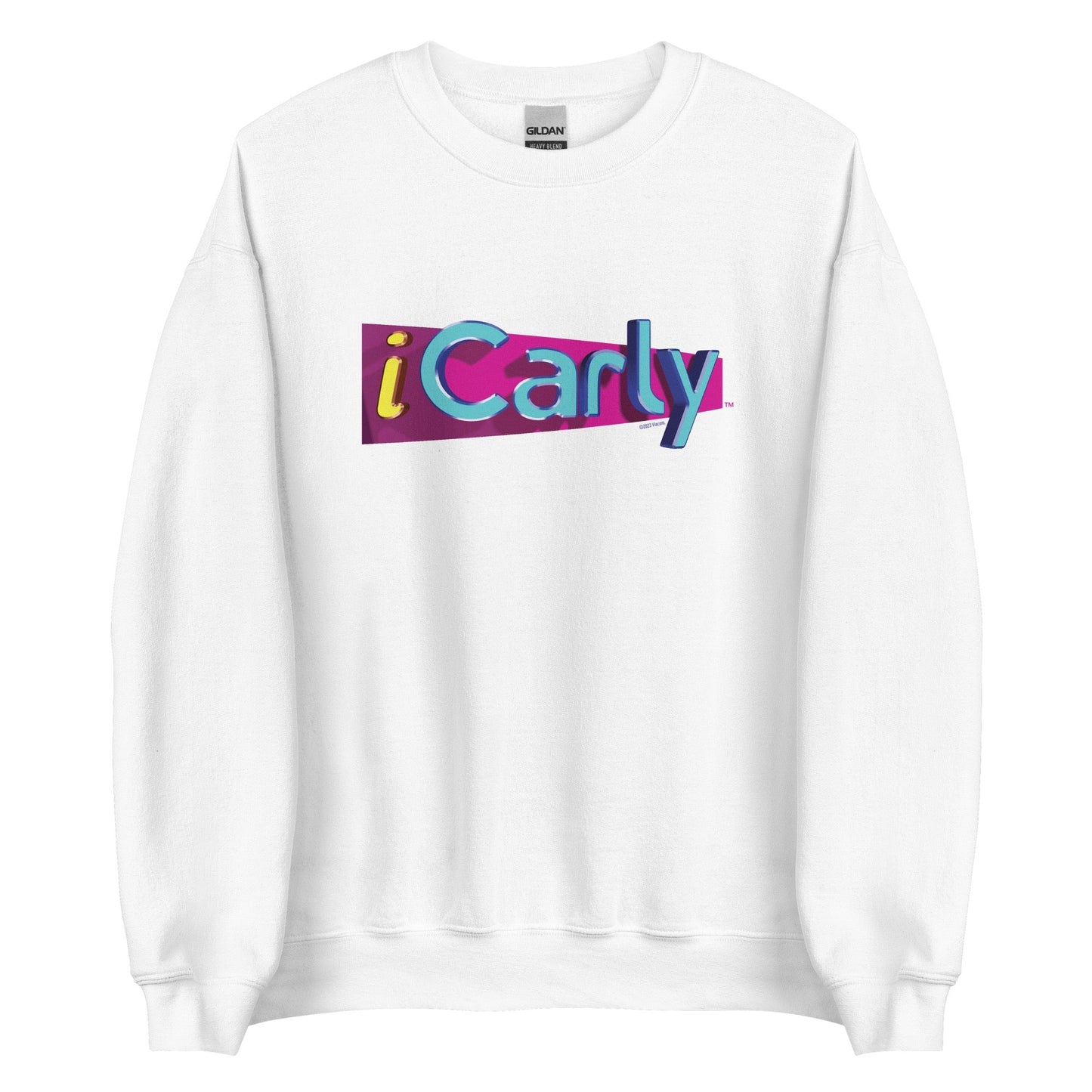 iCarly Logo Fleece Crewneck Sweatshirt - Paramount Shop