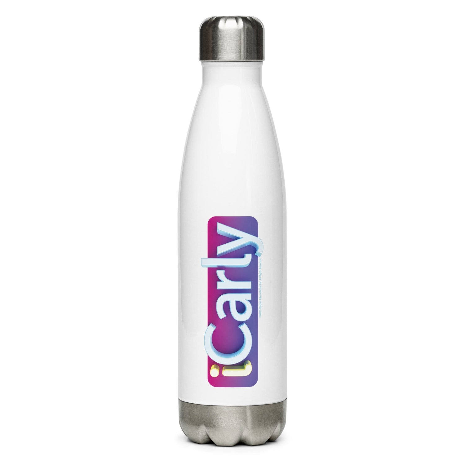 iCarly Logo Stainless Steel Water Bottle - Paramount Shop