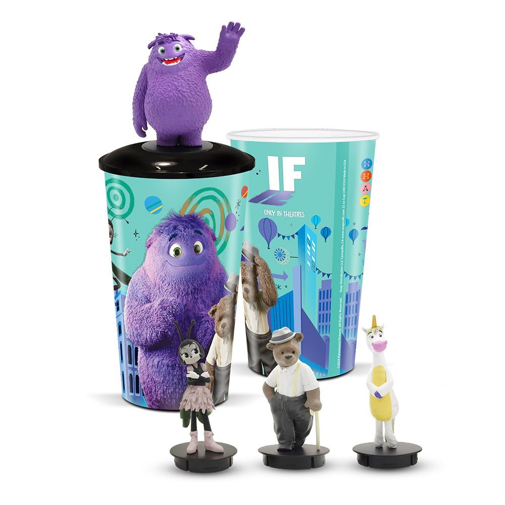 Imaginary Friends Cup and Topper Set of 4 - Paramount Shop