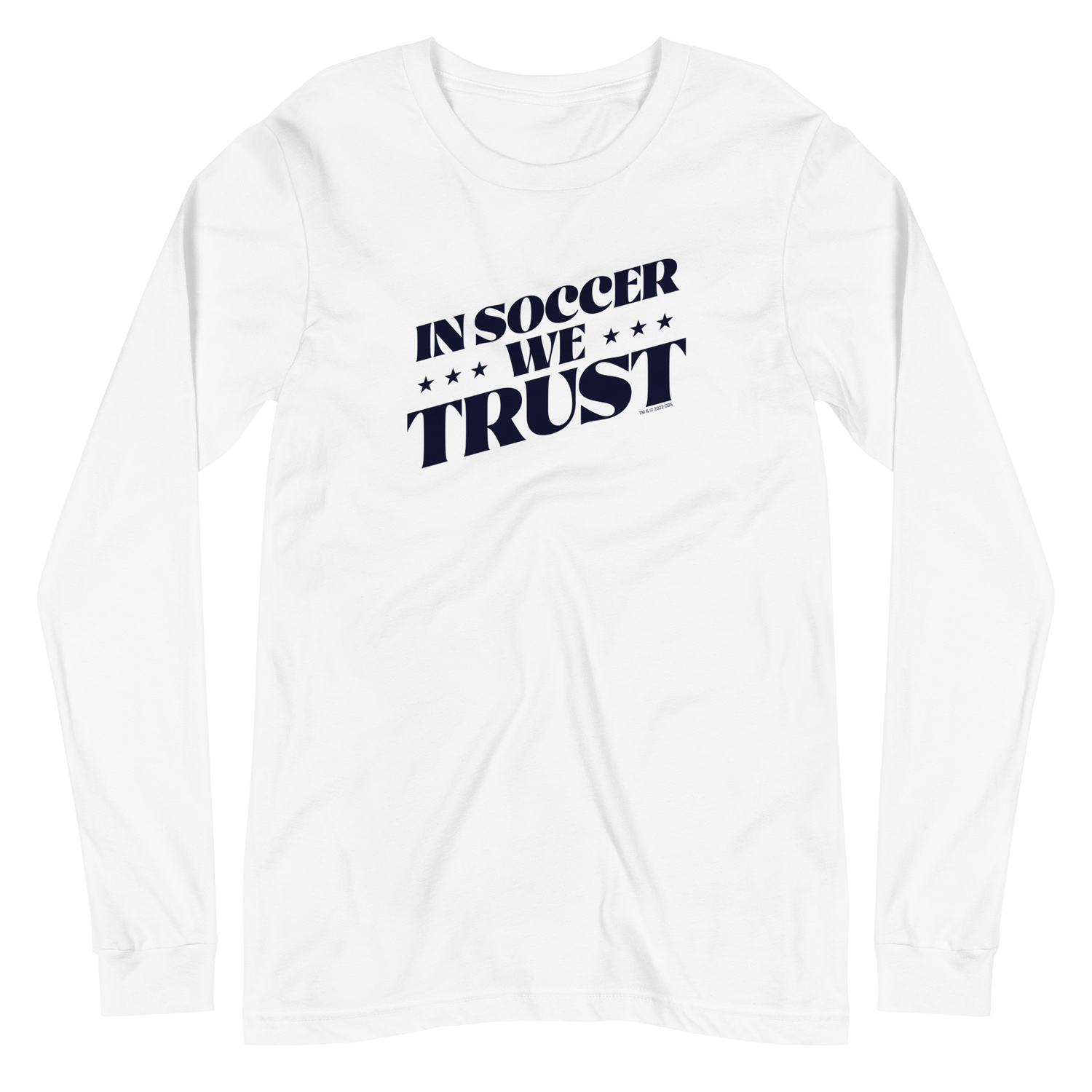 In Soccer We Trust Podcast Logo Adult Long Sleeve T - Shirt - Paramount Shop