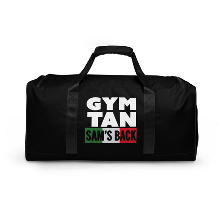 Jersey Shore Family Vacation Gym, Tan, Sam's Back Duffle Bag - Paramount Shop