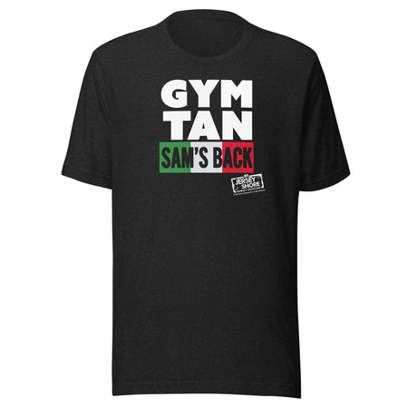 Jersey Shore Family Vacation Gym, Tan, Sam's Back T - Shirt - Paramount Shop