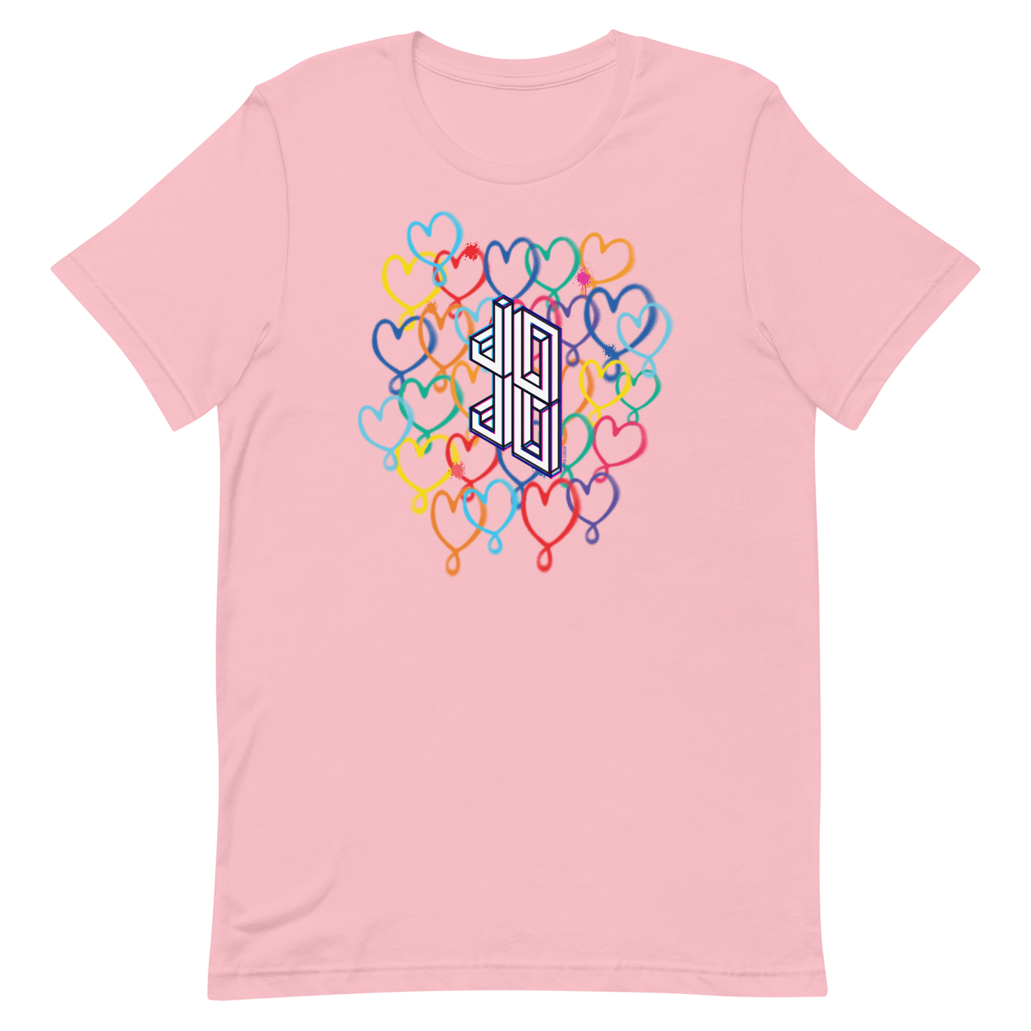 JoJo Siwa Hearts Adult Short Sleeve T - Shirt - Paramount Shop