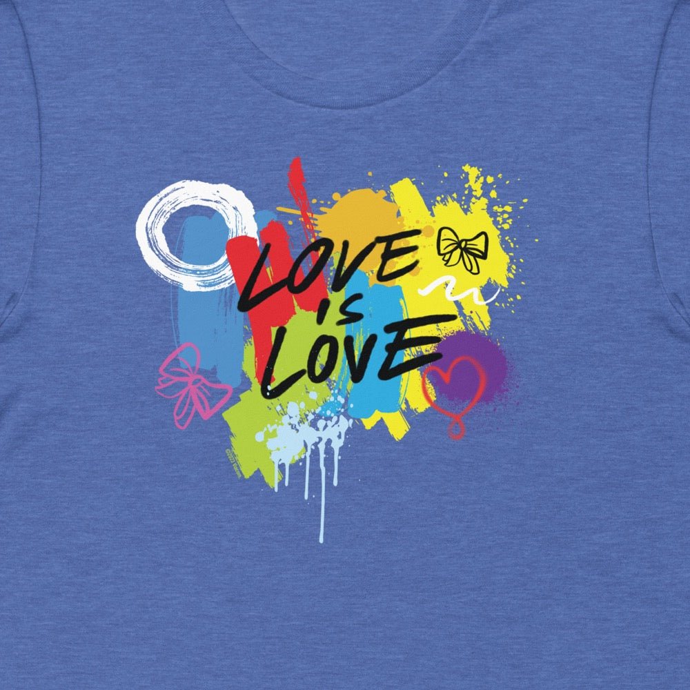 JoJo Siwa Love Is Love Adult Short Sleeve T - Shirt - Paramount Shop