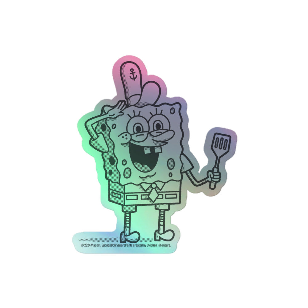 SpongeBob SquarePants Holographic Sticker