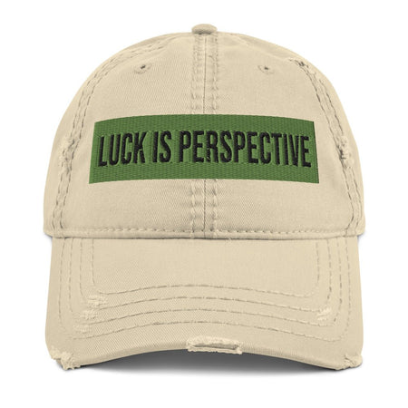 Lioness Luck Embroidered Distressed Dad Hat - Paramount Shop