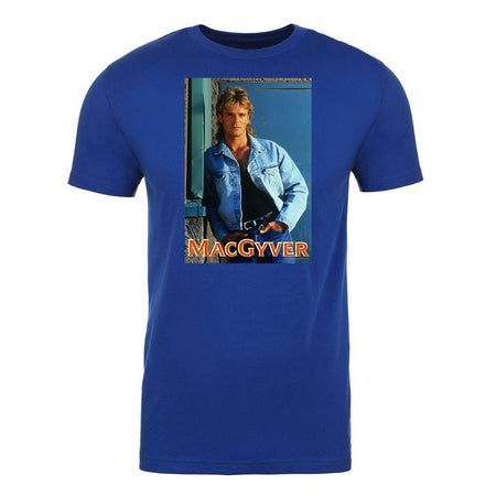 MacGyver Original Series 80's Heart Throb Design Adult Short Sleeve T - Shirt - Paramount Shop