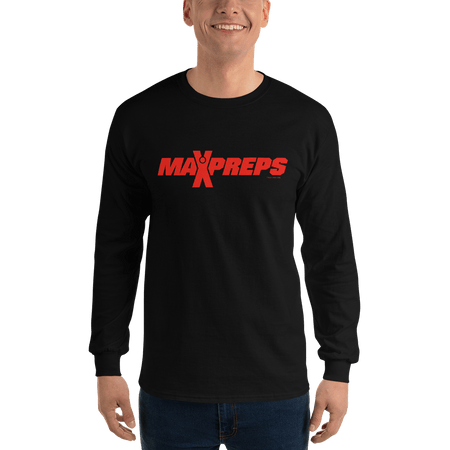 MaxPreps Logo Adult Long Sleeve T - Shirt - Paramount Shop