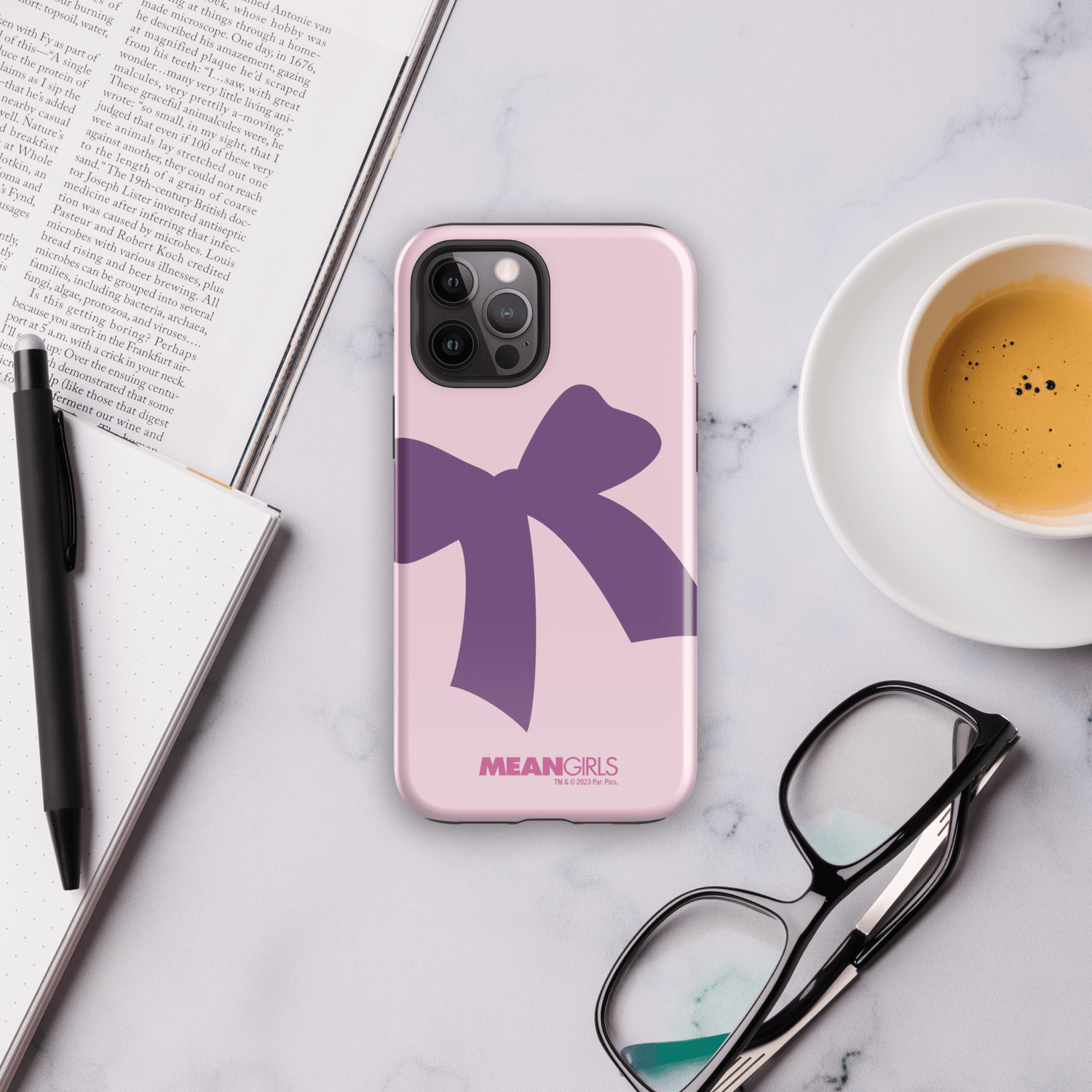 Mean Girls Karen Purple Bow Tough Phone Case - iPhone - Paramount Shop