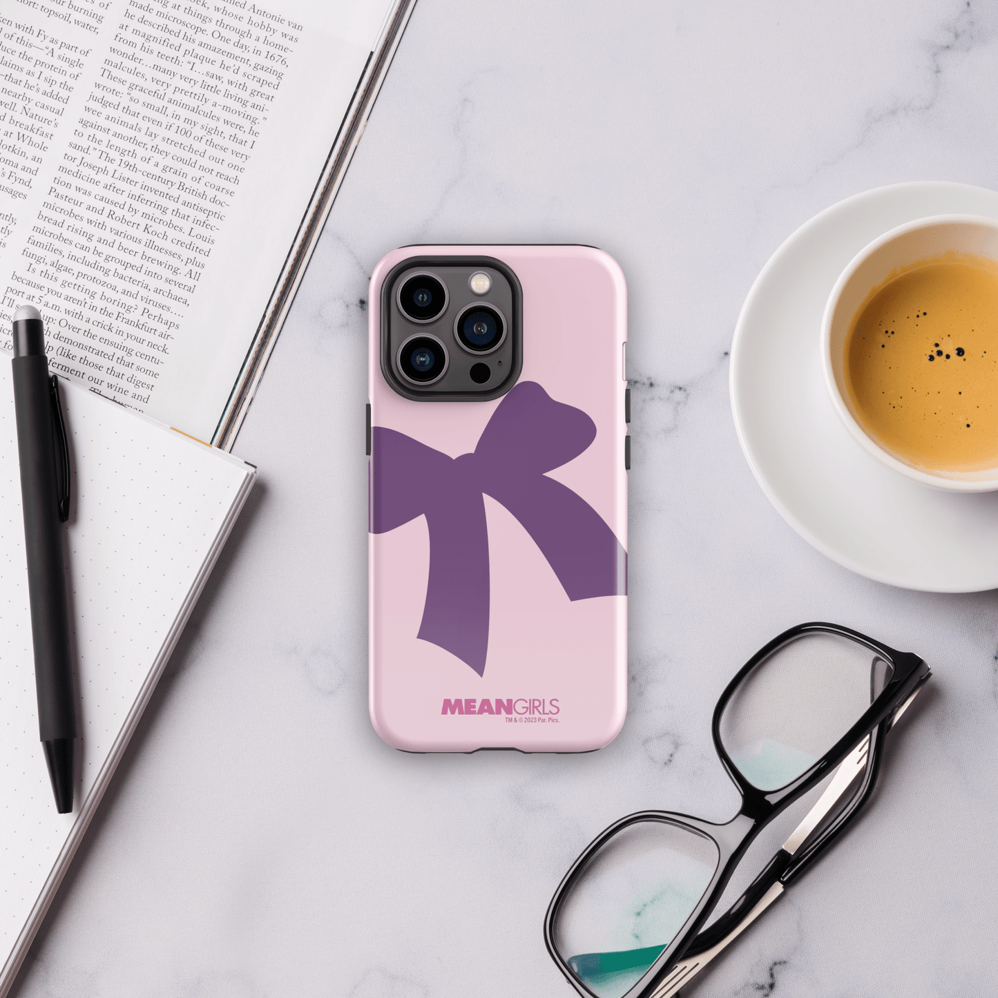 Mean Girls Karen Purple Bow Tough Phone Case - iPhone - Paramount Shop