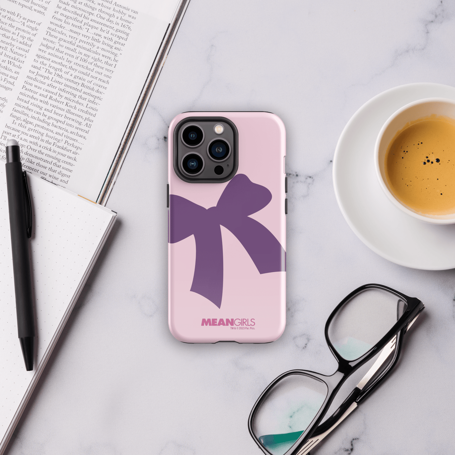 Mean Girls Karen Purple Bow Tough Phone Case - iPhone - Paramount Shop