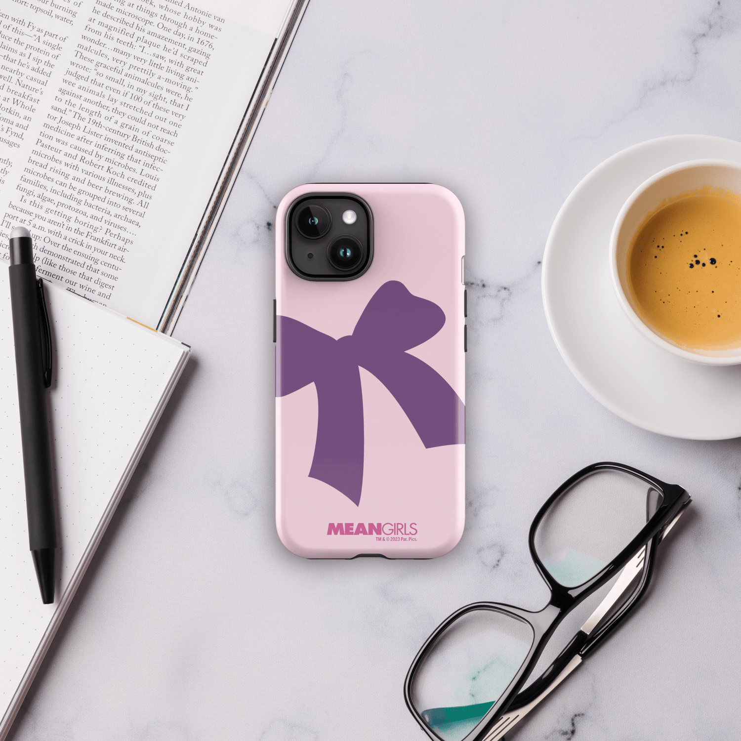 Mean Girls Karen Purple Bow Tough Phone Case - iPhone - Paramount Shop