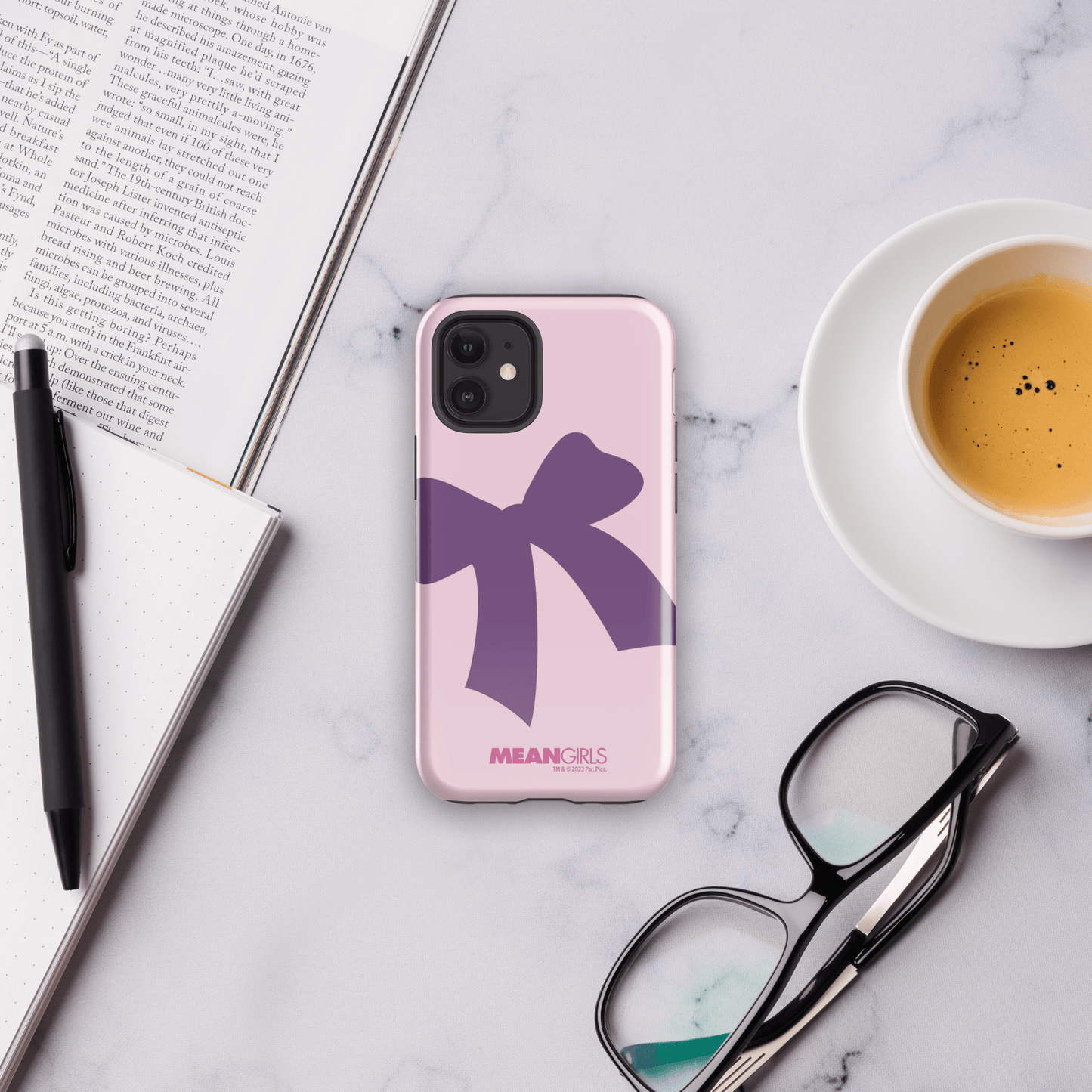 Mean Girls Karen Purple Bow Tough Phone Case - iPhone - Paramount Shop