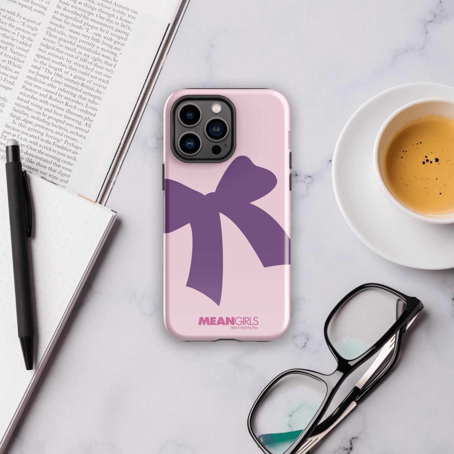 Mean Girls Karen Purple Bow Tough Phone Case - iPhone - Paramount Shop