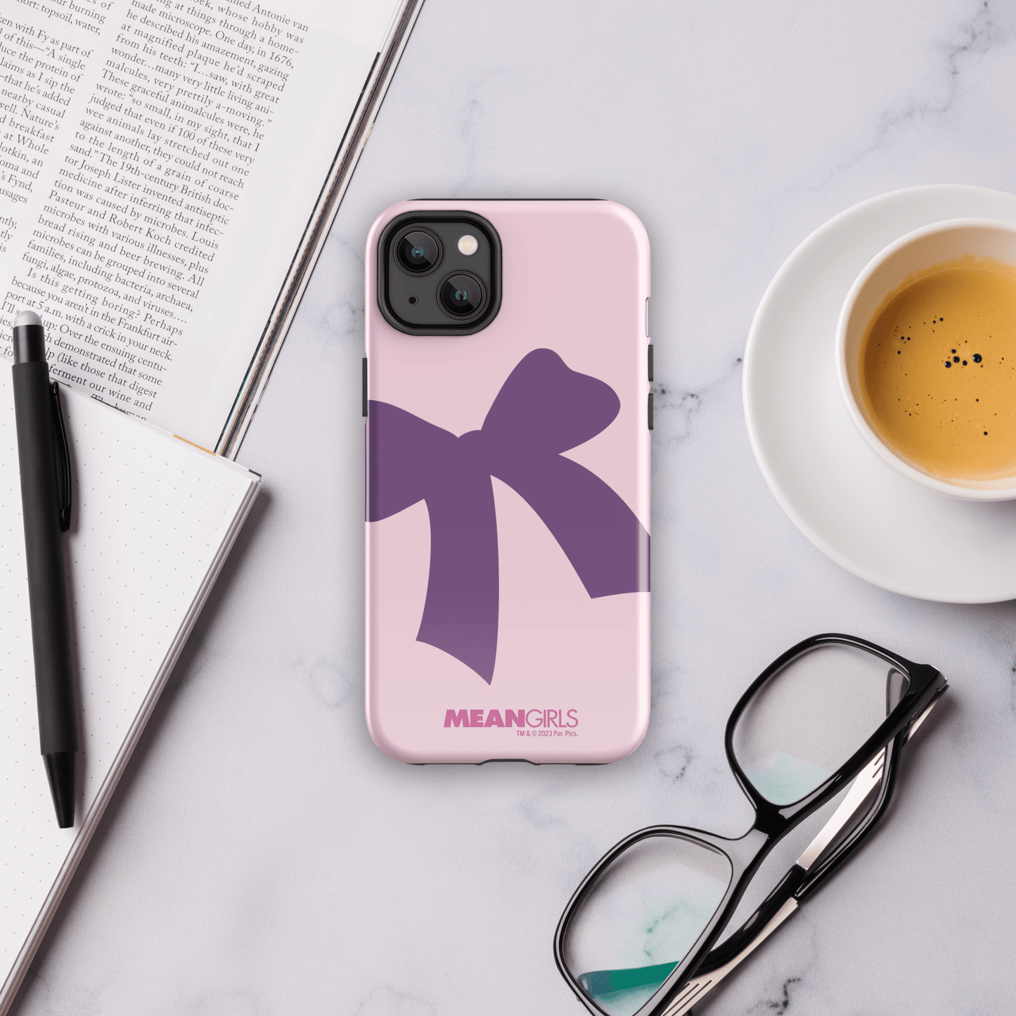 Mean Girls Karen Purple Bow Tough Phone Case - iPhone - Paramount Shop