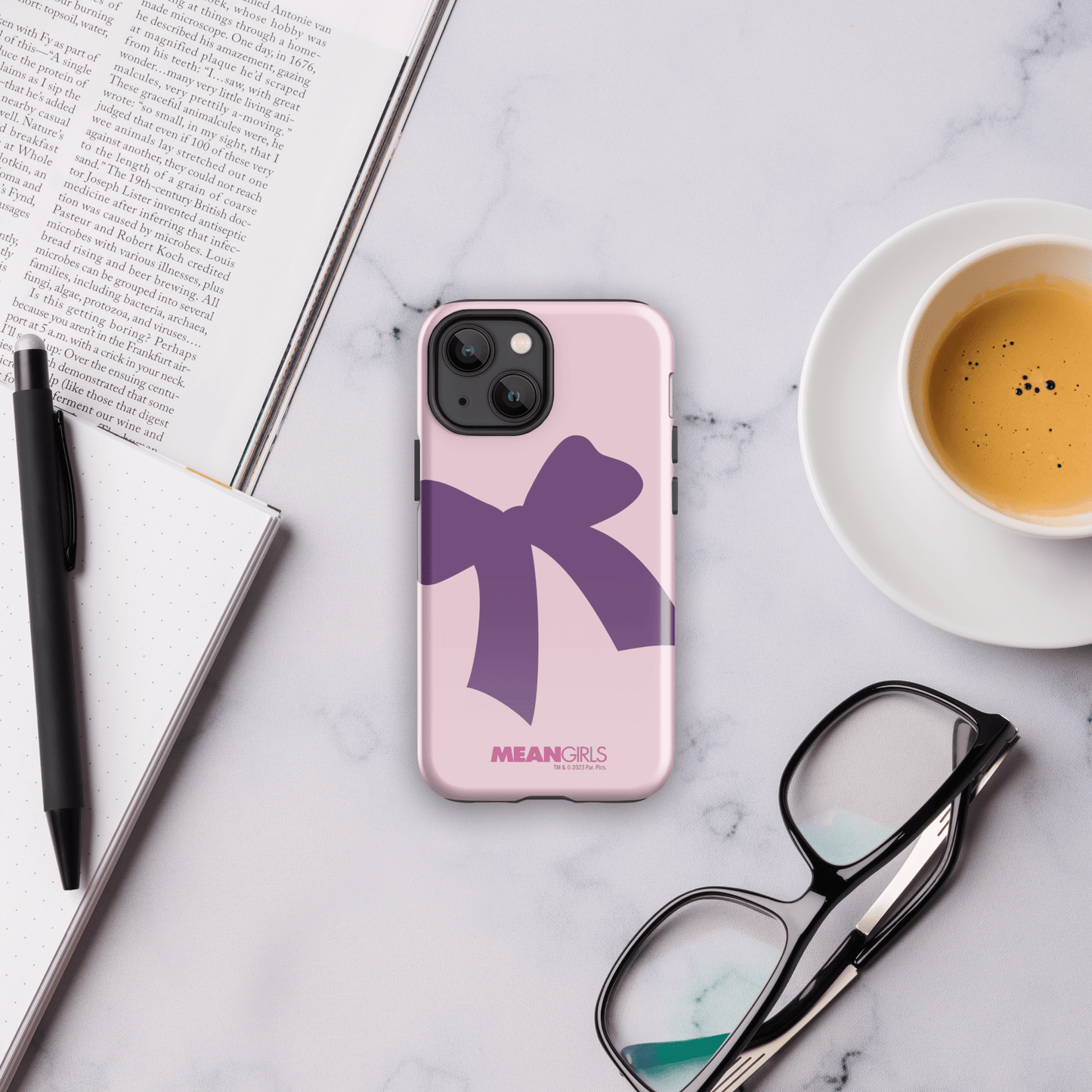 Mean Girls Karen Purple Bow Tough Phone Case - iPhone - Paramount Shop