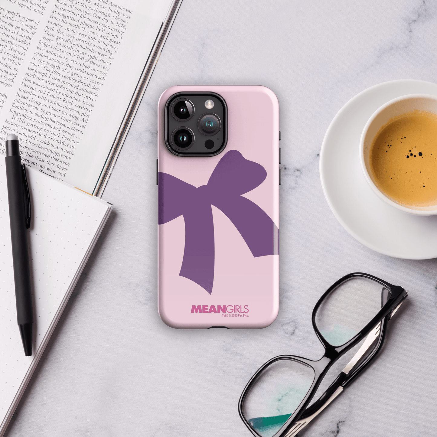 Mean Girls Karen Purple Bow Tough Phone Case - iPhone - Paramount Shop