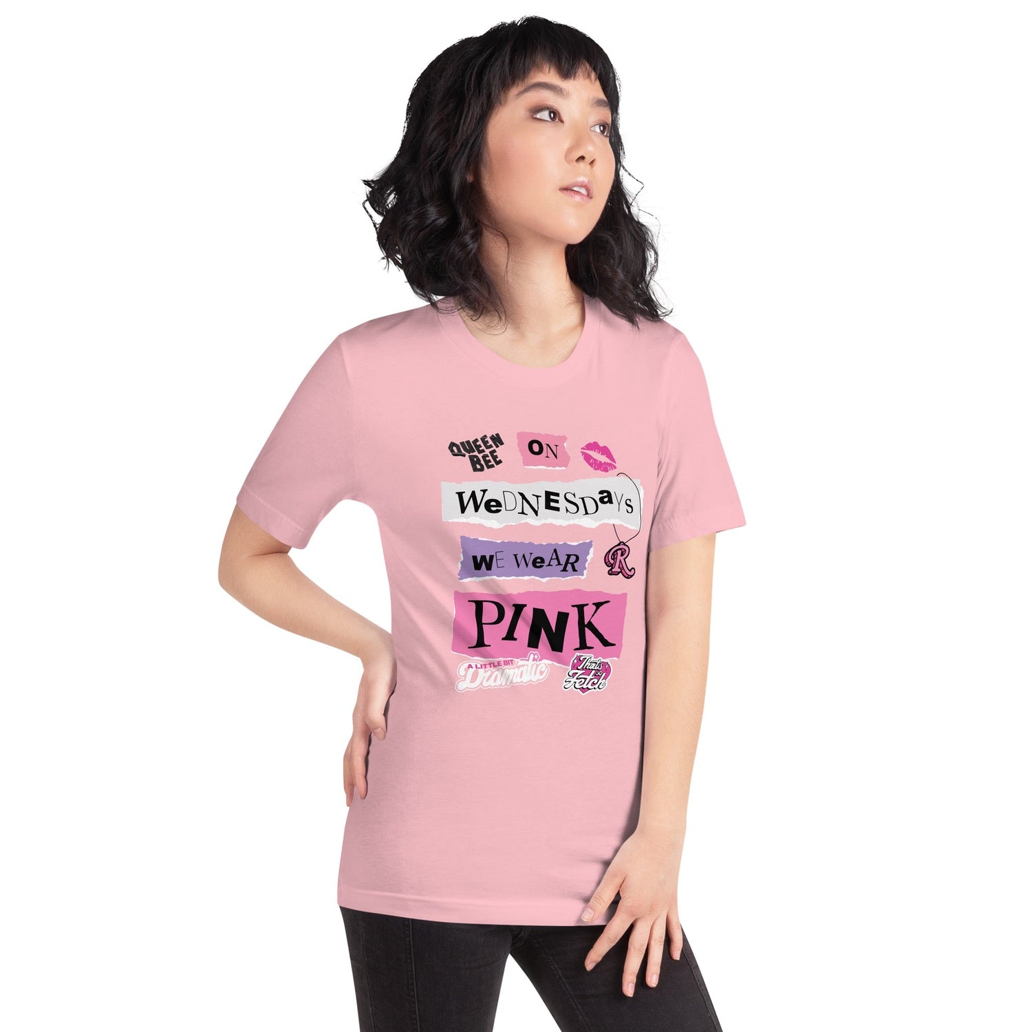 Mean Girls On Wednesdays We Wear Pink T - Shirt - Paramount Shop