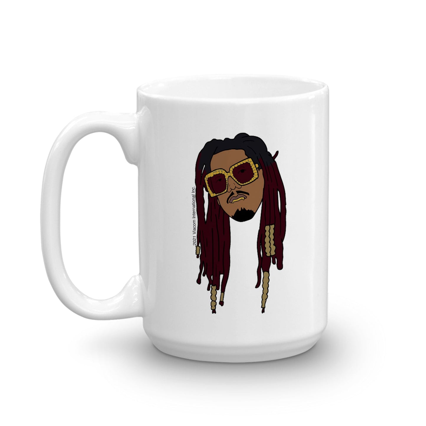 Miracles Across 125th Street Murda Count Harlem Face White Mug - Paramount Shop