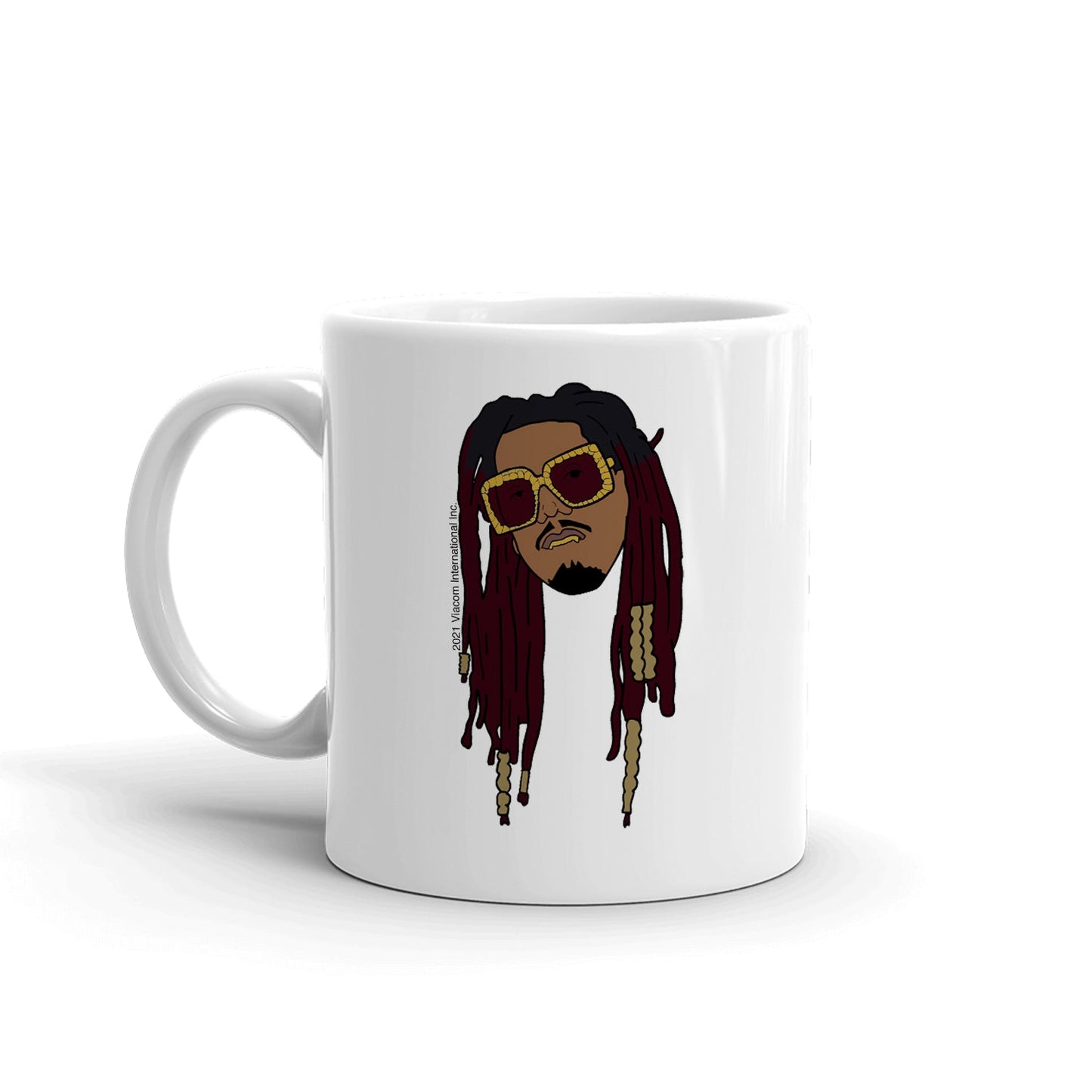 Miracles Across 125th Street Murda Count Harlem Face White Mug - Paramount Shop