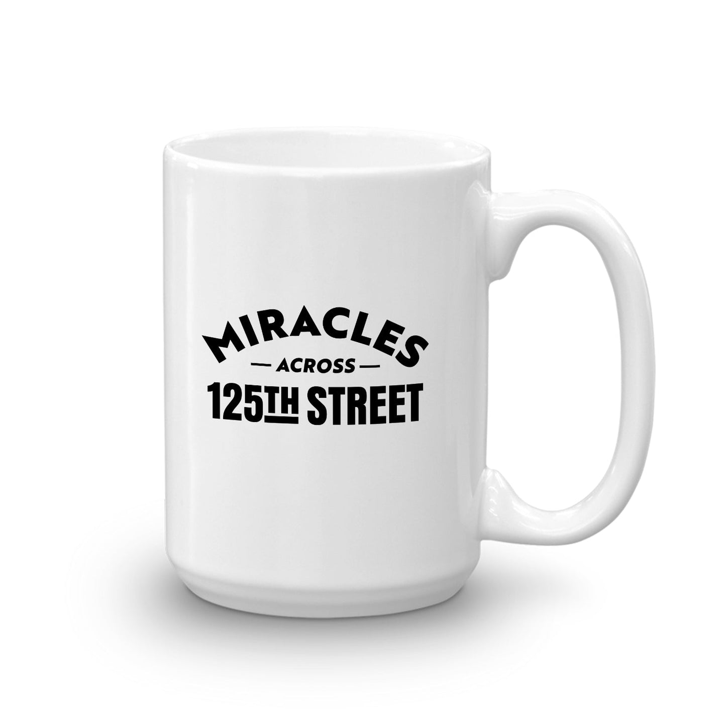 Miracles Across 125th Street Murda Count Harlem Face White Mug - Paramount Shop