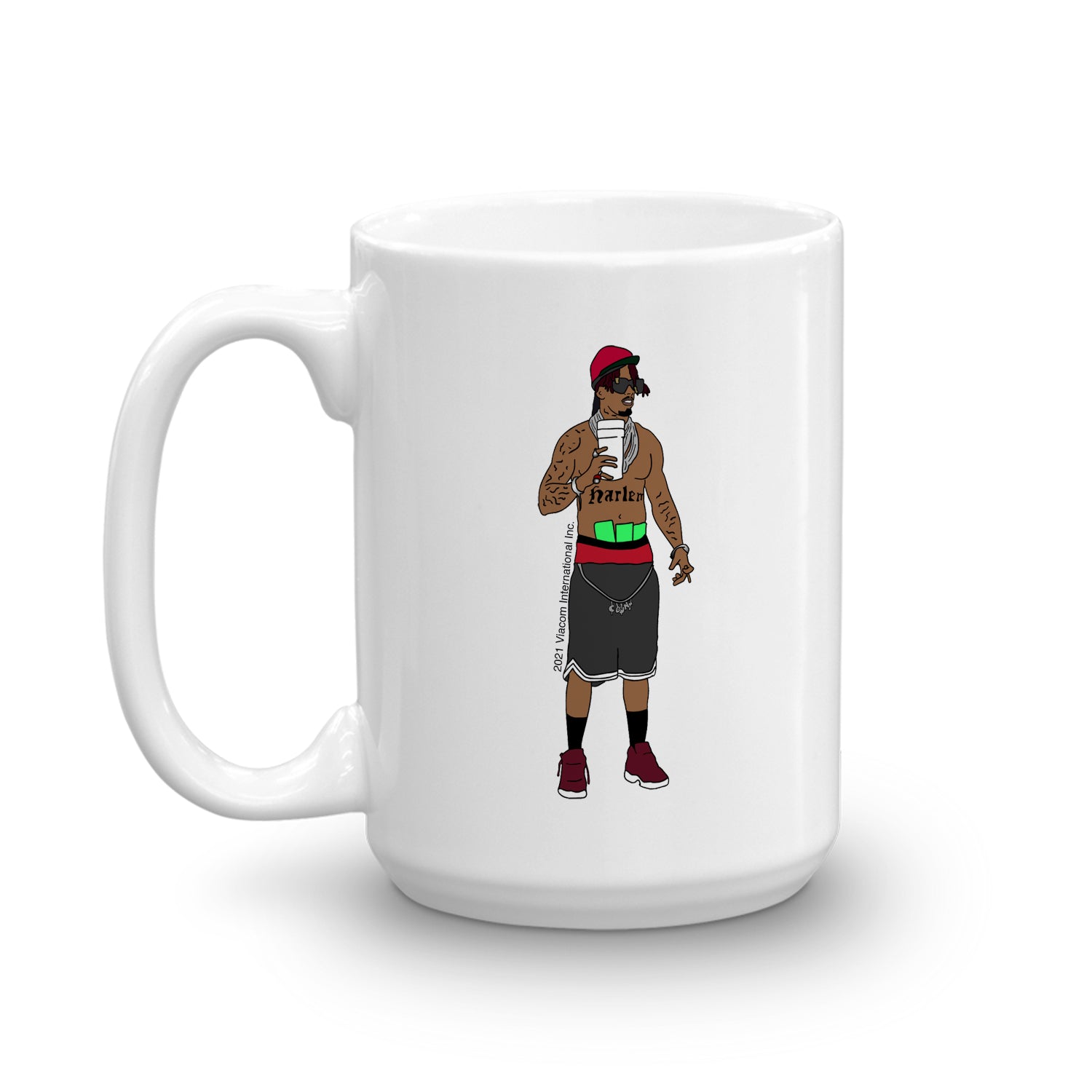 Miracles Across 125th Street Murda Count Harlem Pose White Mug - Paramount Shop