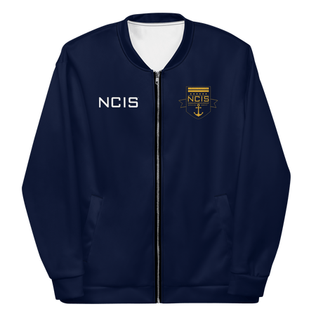 NCIS Federal Agent Navy Unisex Bomber Jacket - Paramount Shop