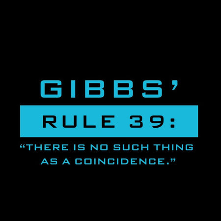 NCIS Gibb's Rule 39 Black Mug - Paramount Shop