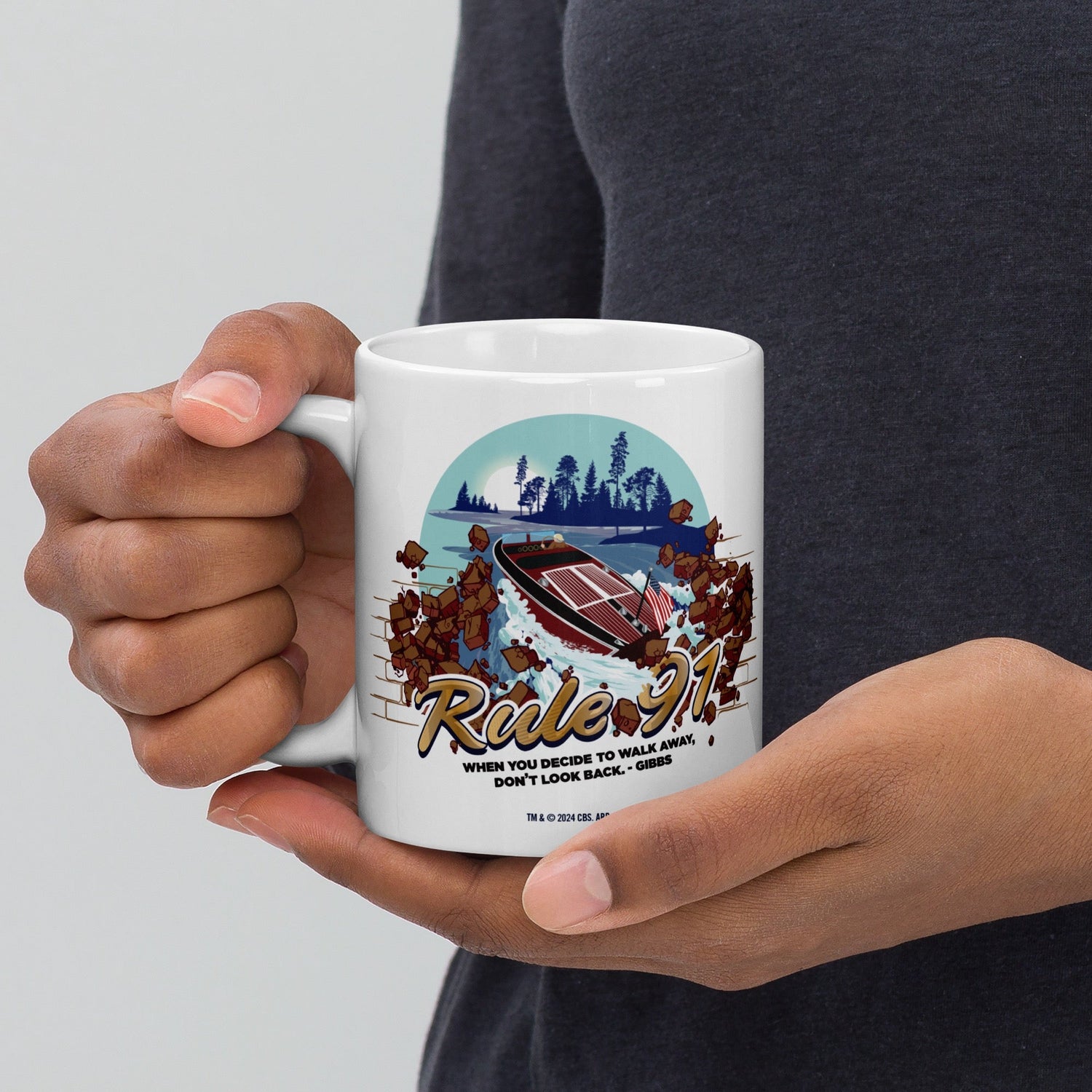 NCIS Gibbs Rule 91 Mug - Paramount Shop