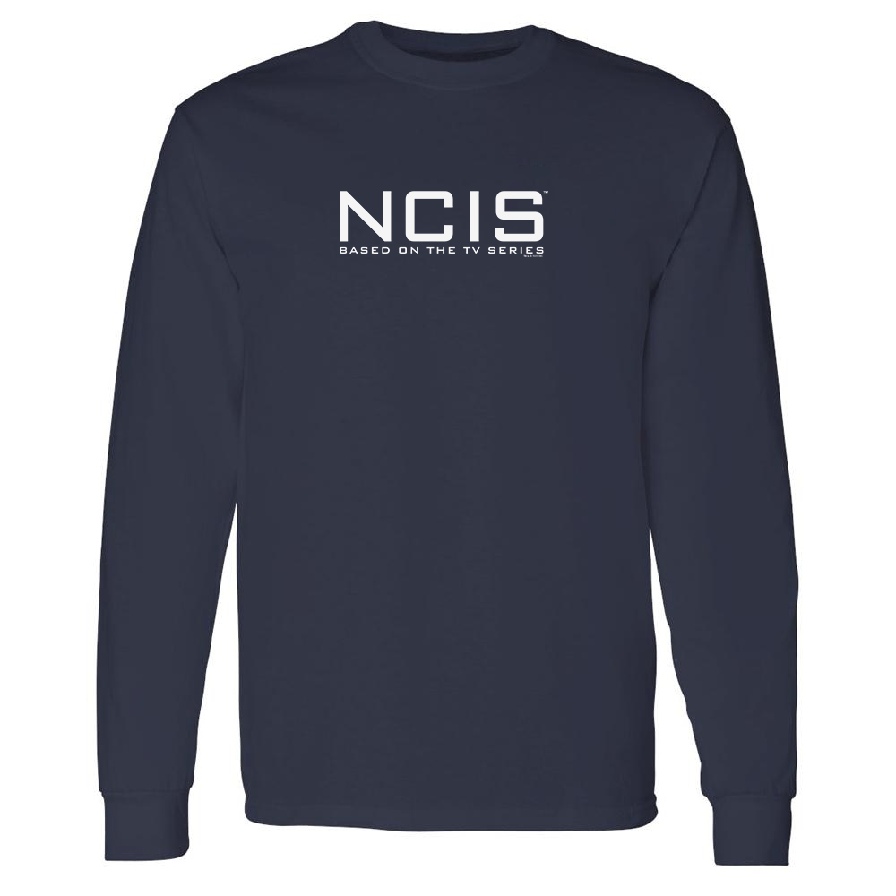 NCIS Logo Adult Long Sleeve T - Shirt - Paramount Shop