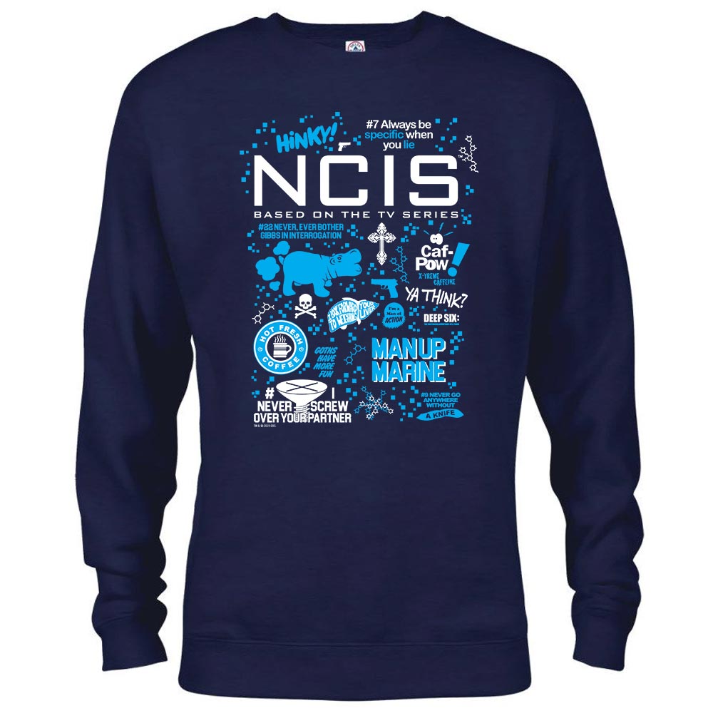 NCIS Mash Up Crew Neck Sweatshirt - Paramount Shop