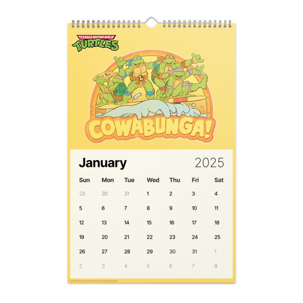 Nicktoons 2025 Wall Calendar - Paramount Shop