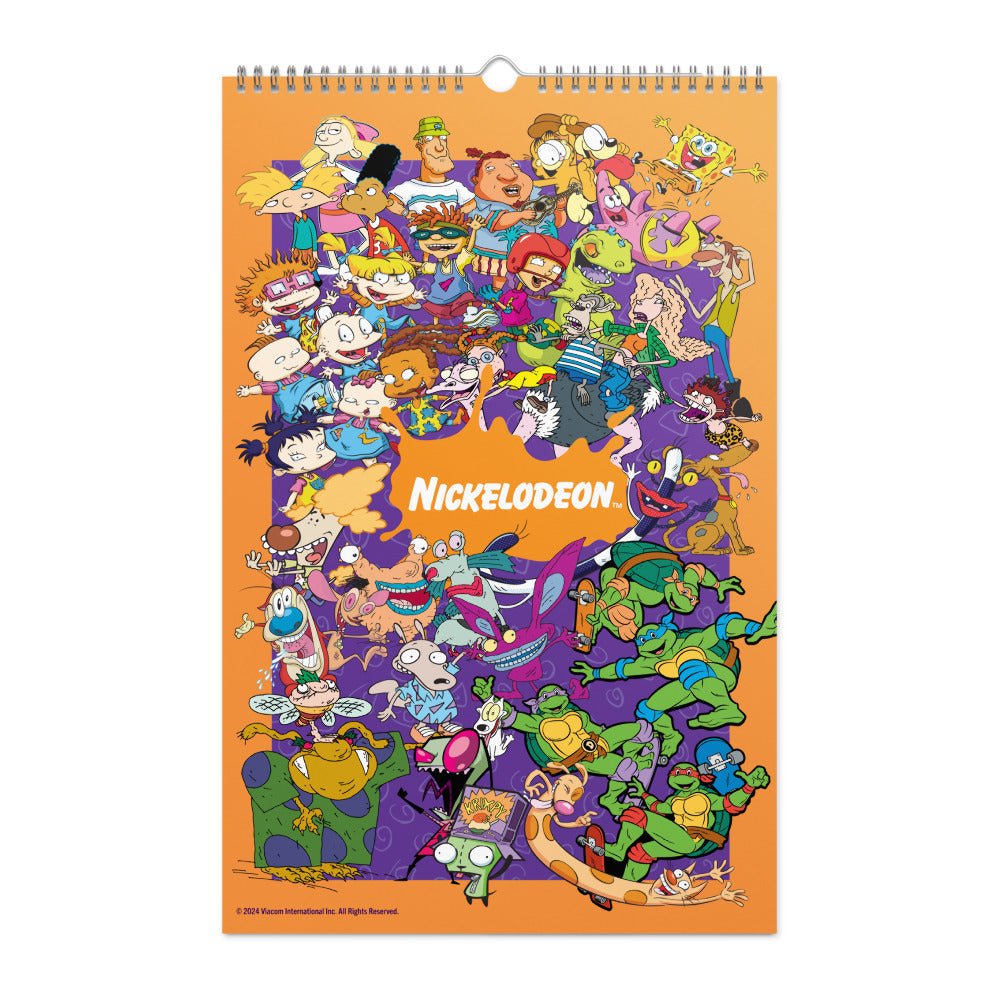 Nicktoons 2025 Wall Calendar - Paramount Shop