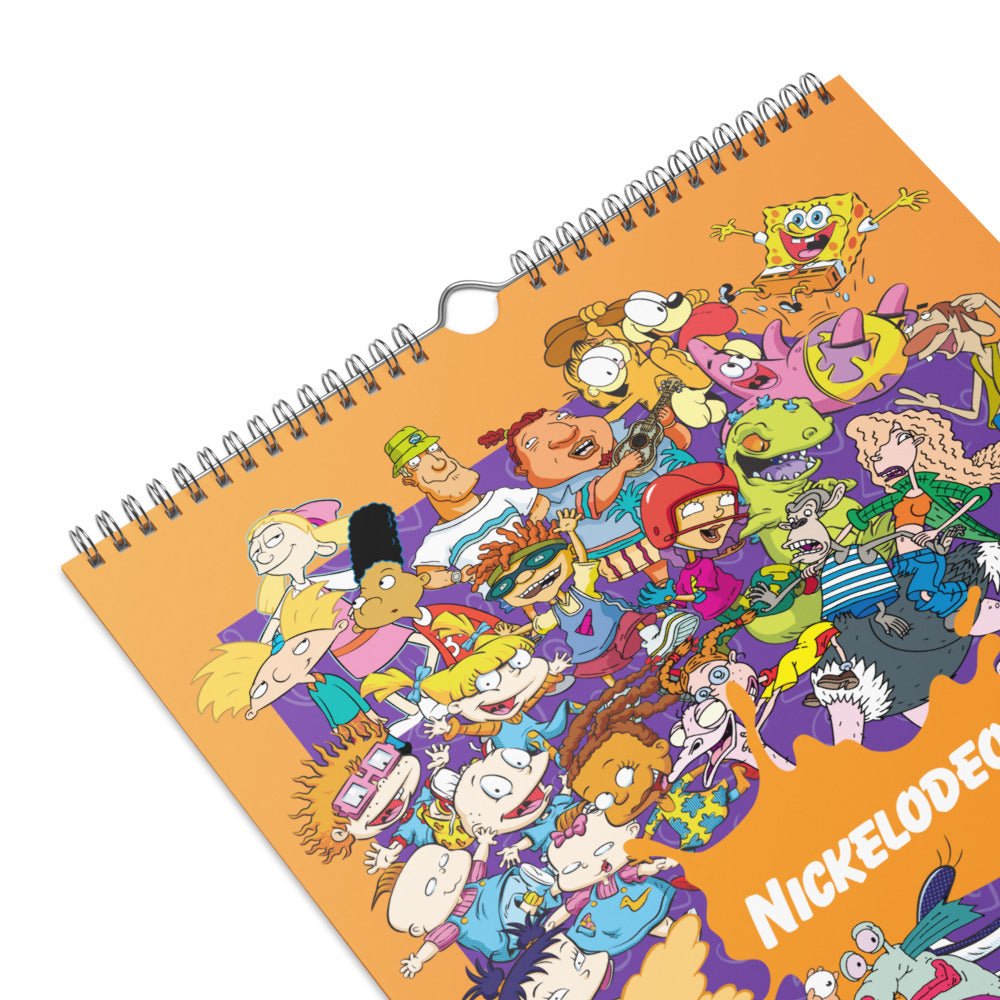 Nicktoons 2025 Wall Calendar - Paramount Shop