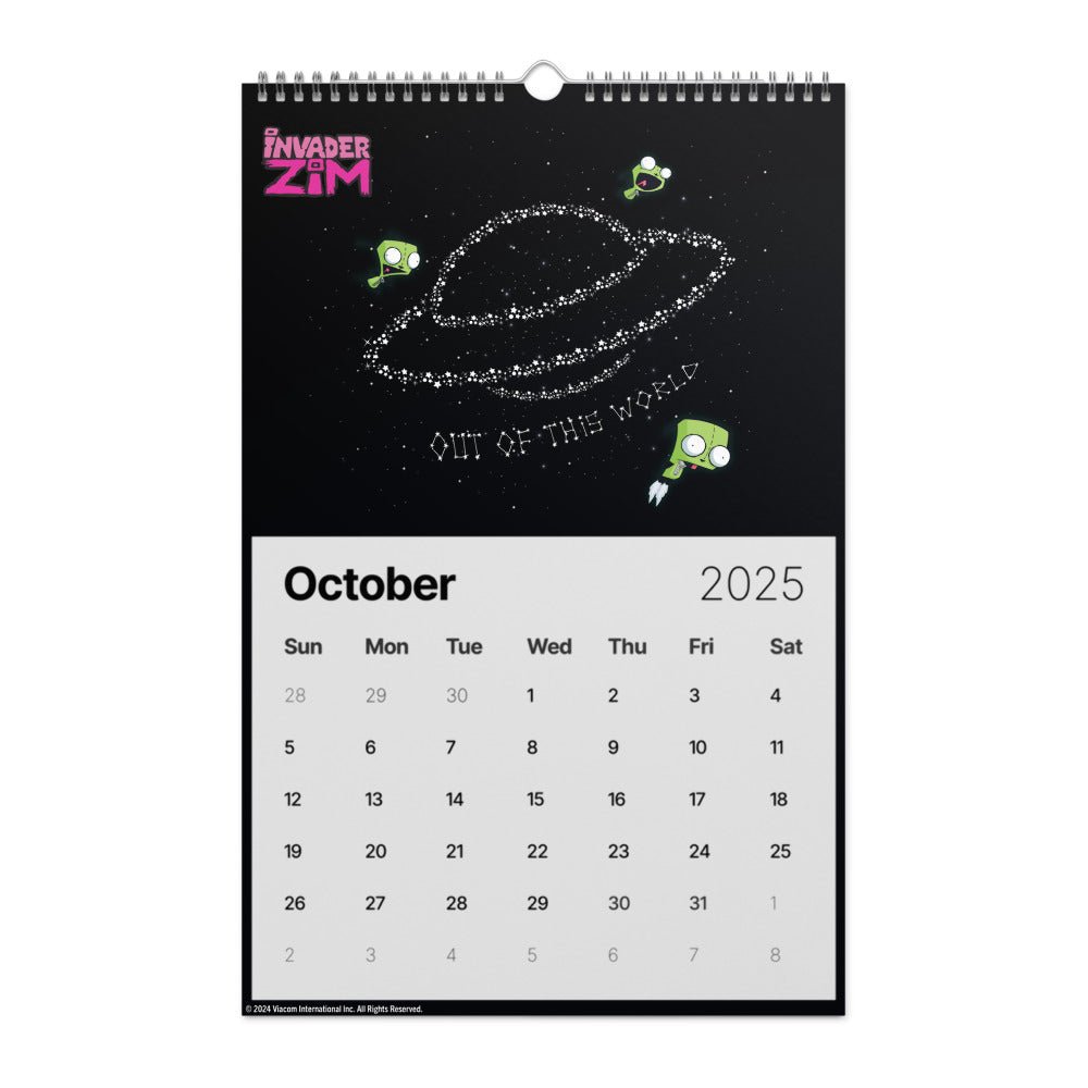 Nicktoons 2025 Wall Calendar - Paramount Shop