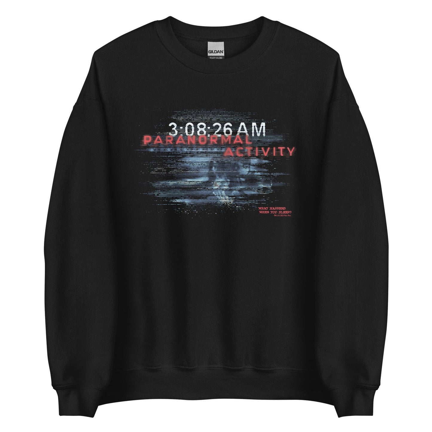 Paranormal Activity What Happens When You Sleep Crewneck - Paramount Shop