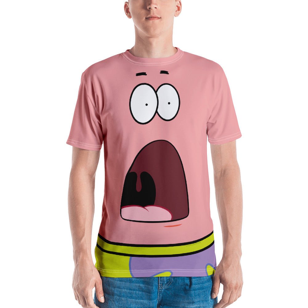 Patrick Surprised Big Face Short Sleeve T - Shirt - Paramount Shop