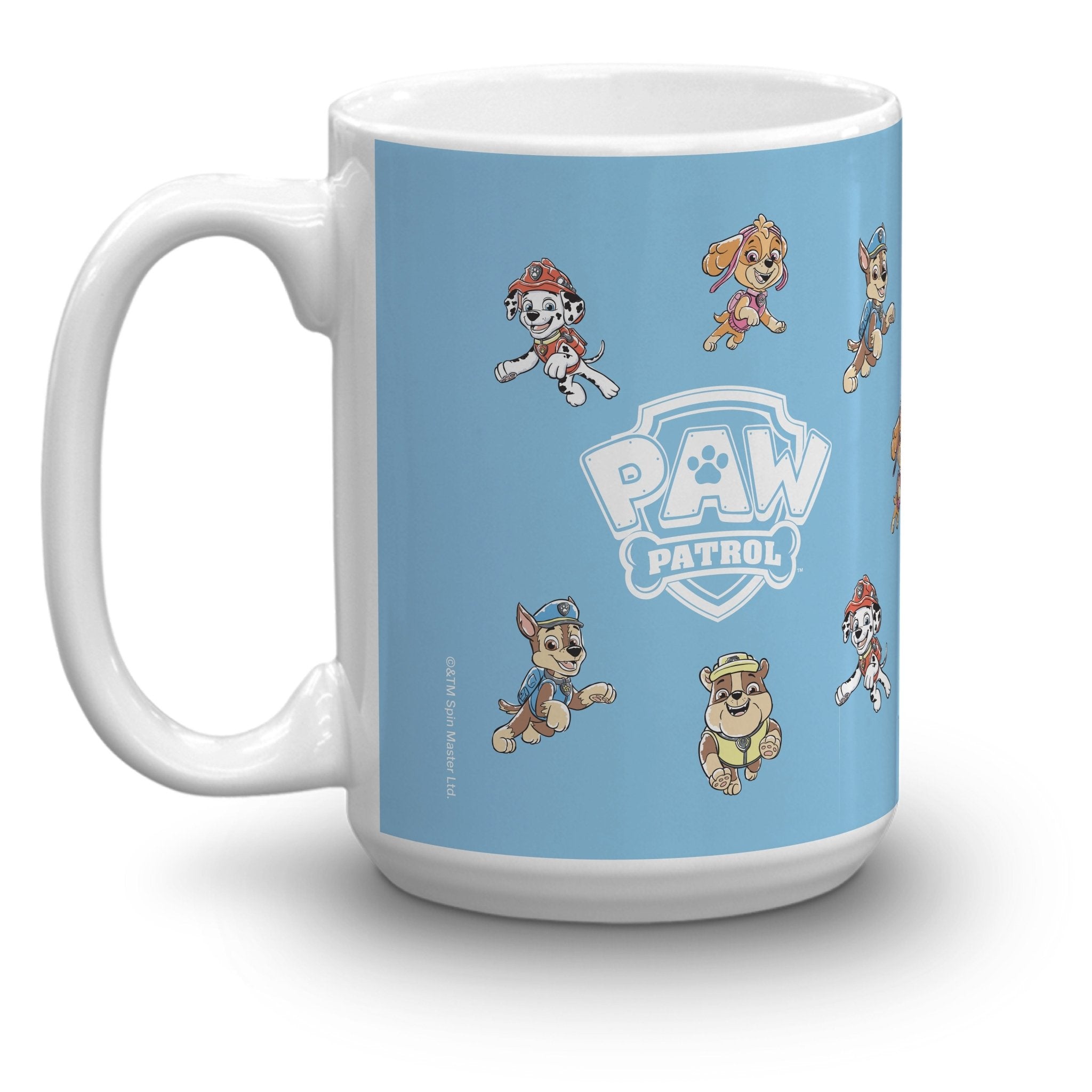 PAW Patrol Entfesselte Helden Personalisierbar Weiß Tasse