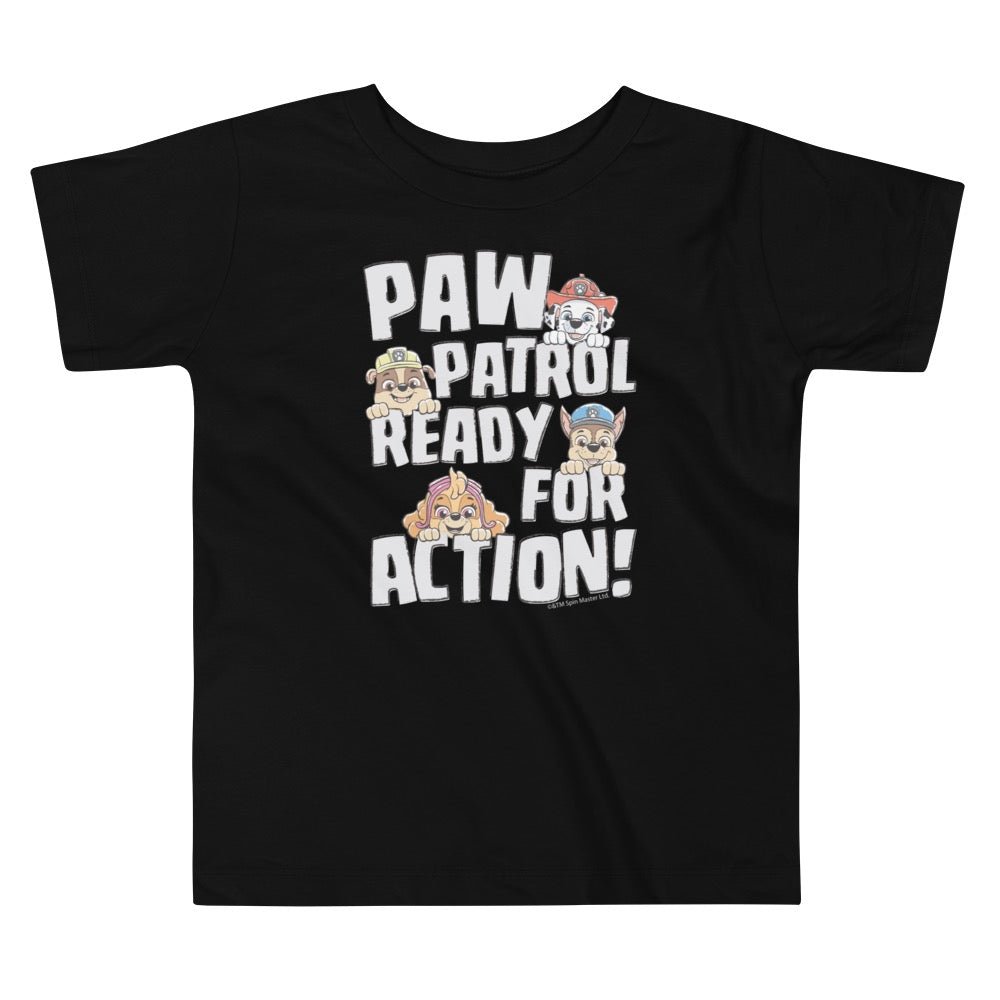 PAW Patrol Ready For Action Toddler Short Sleeve T - Shirt - Paramount Shop