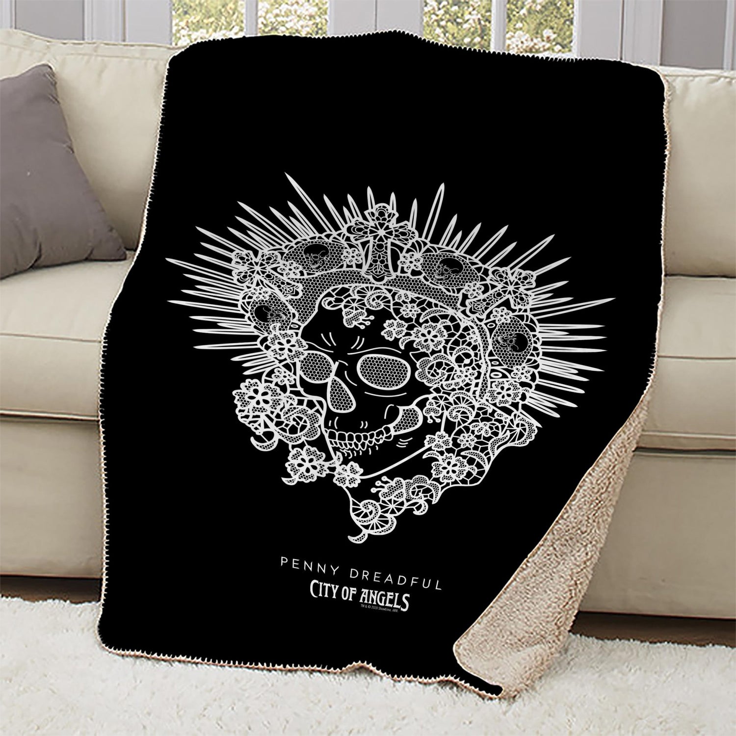 Penny Dreadful: City of Angels Santa Muert Sherpa Blanket - Paramount Shop