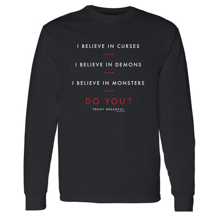 Penny Dreadful Do You? Adult Long Sleeve T - Shirt - Paramount Shop