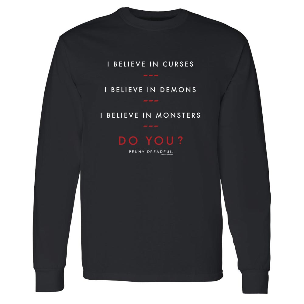 Penny Dreadful Do You? Adult Long Sleeve T - Shirt - Paramount Shop