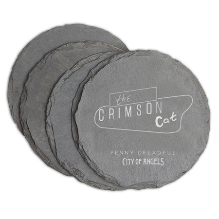 Penny Dreadful l: City of Angels Crimson Cat Slate Coasters - Set of 4 - Paramount Shop