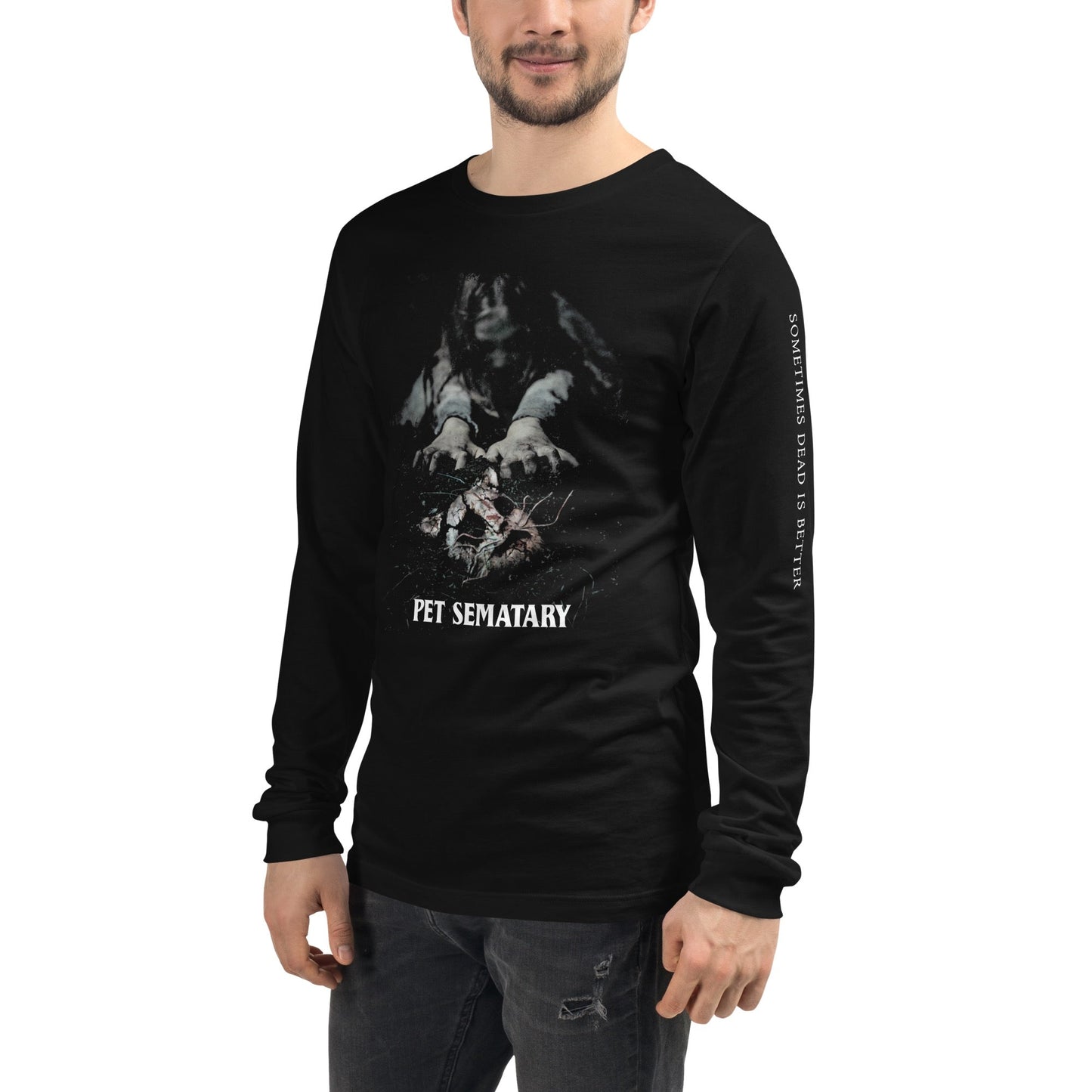 Pet Sematary (2019) Sometimes Dead Is Better Adult Long Sleeve T - Shirt - Paramount Shop