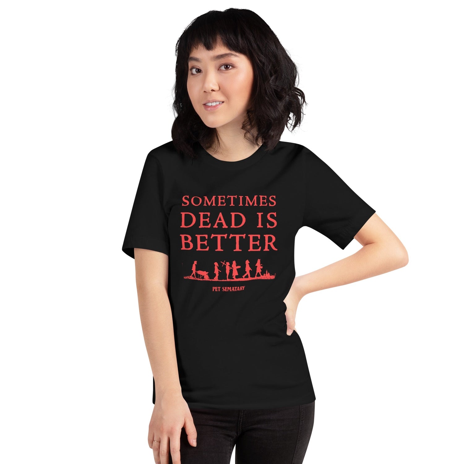 Pet Sematary (2019) Sometimes Dead is Better Adult Short Sleeve T - Shirt - Paramount Shop