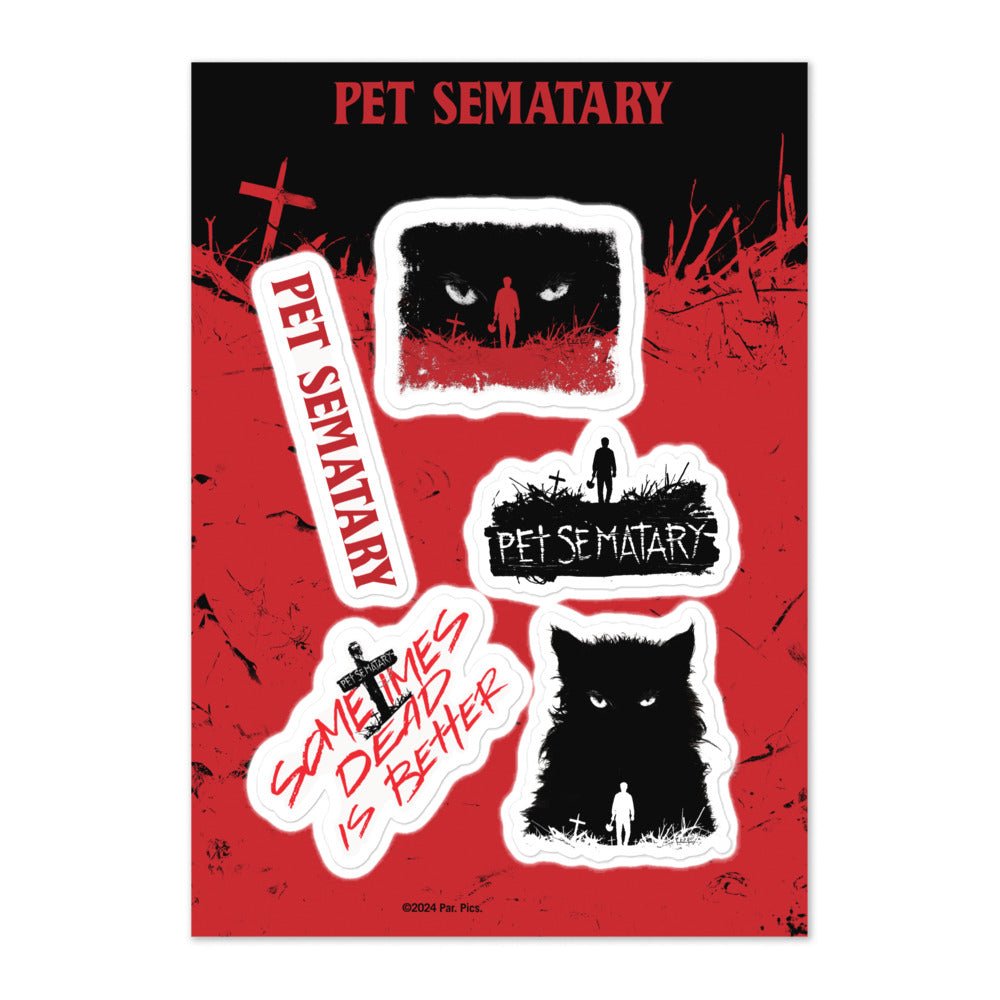 Pet Sematary Collection Sticker Sheet - Paramount Shop